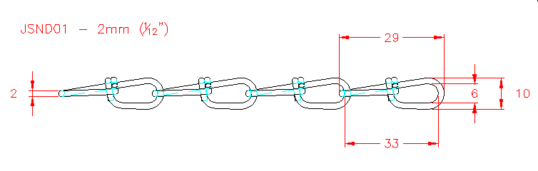 Double Loop Chain