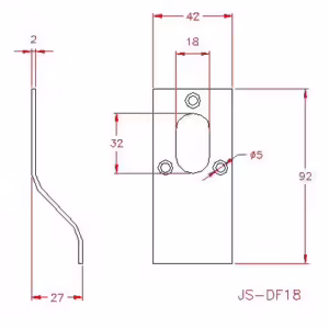 Oval Cut Out Cylinder Door Pull