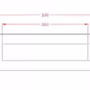 Sprung Exterior Letter Plate (Fits our interior letter plate) - Image 3