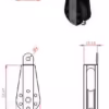 30x58mm Single Wire Rope Pulley Block - Image 4