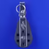69x24mm Single Wire Rope Pulley Block