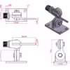 Heavy Duty Antenna Ratchet Mount - Image 4