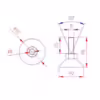 Adjustable Levelling Feet - Nylon Base - Image 2