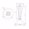 Adjustable Levelling Feet - Nylon Base - Image 2