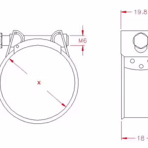 Heavy Duty Bolt Clamp