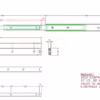 600mm Full Extension Drawer Runner - Image 3