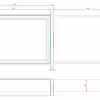 Single Height Recess Handle - Image 2
