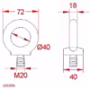 Eye Bolt (to DIN 580) - Image 2