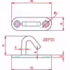 2 Open Eye Plate - Image 2