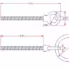 Ring Bolt with Nut - Image 2