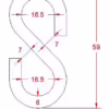 S Type Open Hook - Image 2