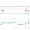 Dual Curve Back to Back Tube Handle - Image 2