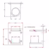 51mm Side Fix Bracket - Image 4