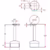 51mm Corner Saddle Post Bracket - Image 2