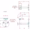51mm Alternate Wall Arm Bracket - Image 2