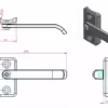 51mm Gate Latch - Image 2
