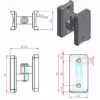 51mm Gate Hinge - Image 2