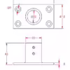 25.4mm Rectangular Base - Image 2