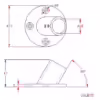 25.4mm 60° Round Base - Image 2
