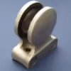 51mm Round-back Button Glass Clamp for 10mm Glass