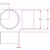 42.4mm 3-Point Corner Join - Image 2
