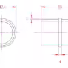 42.4mm Join / Connector - Image 2