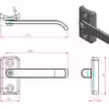 Gate Latch - Image 2