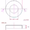 Post Baseplate Cover (fits part JSLP07) - Image 3