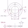 Post Baseplate (fits part JSLP06) - Image 2