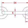 6mm Long Link Chain - Image 4