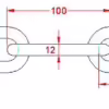 12mm Long Link Chain - Image 4