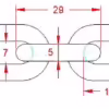 5mm Short Link Chain - Image 4