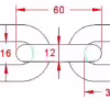 12mm Short Link Chain - Image 4