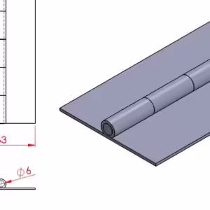 2.5 Inch Continuous Hinge