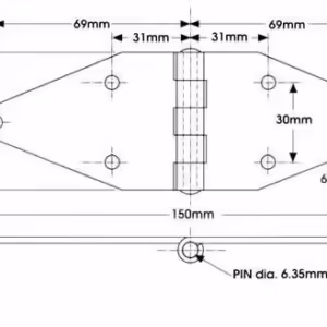 Heavy Duty Hinge