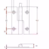 4 Inch Lift Off Hinge - Right-hand - Image 2