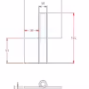 4 Inch Lift Off Hinge - Right-hand - Image 2
