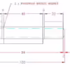 Three Part Pressed Hinge - Image 2
