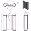 Double Action Spring Hinge - Image 2