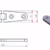 Flush Strap Hinge - Image 2