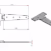 Strap T Hinge - Image 2