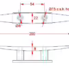 Two Hole Low Flat Cleat - Image 2