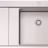 Topmount Single Bowl and Drainer