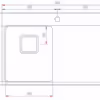Topmount Single Bowl and Drainer - Image 2