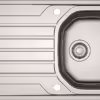 Topmount Single Bowl and Drainer