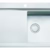 Topmount Single Bowl and Drainer