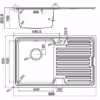 Topmount Single Bowl and Drainer - Image 2