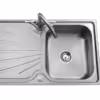 Topmount Single Bowl and Drainer