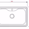 Topmount Single Bowl - Image 2