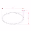 Stainless Mirror Oval Tube - Image 2